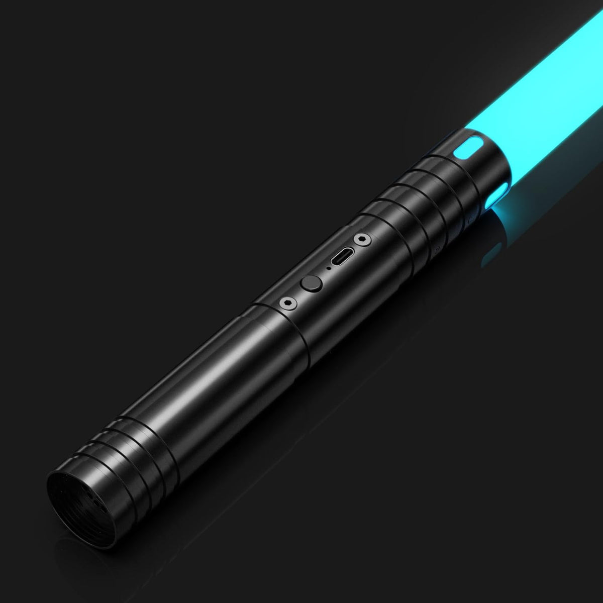 2-Pack Rechargeable Combat Swords with Metal Handles - 15 Dynamic Lighting Modes, 4 Immersive Sound Effects